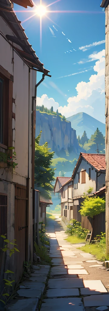 ((best quality)), ((masterpiece)), (detailed), The Sun, scenery