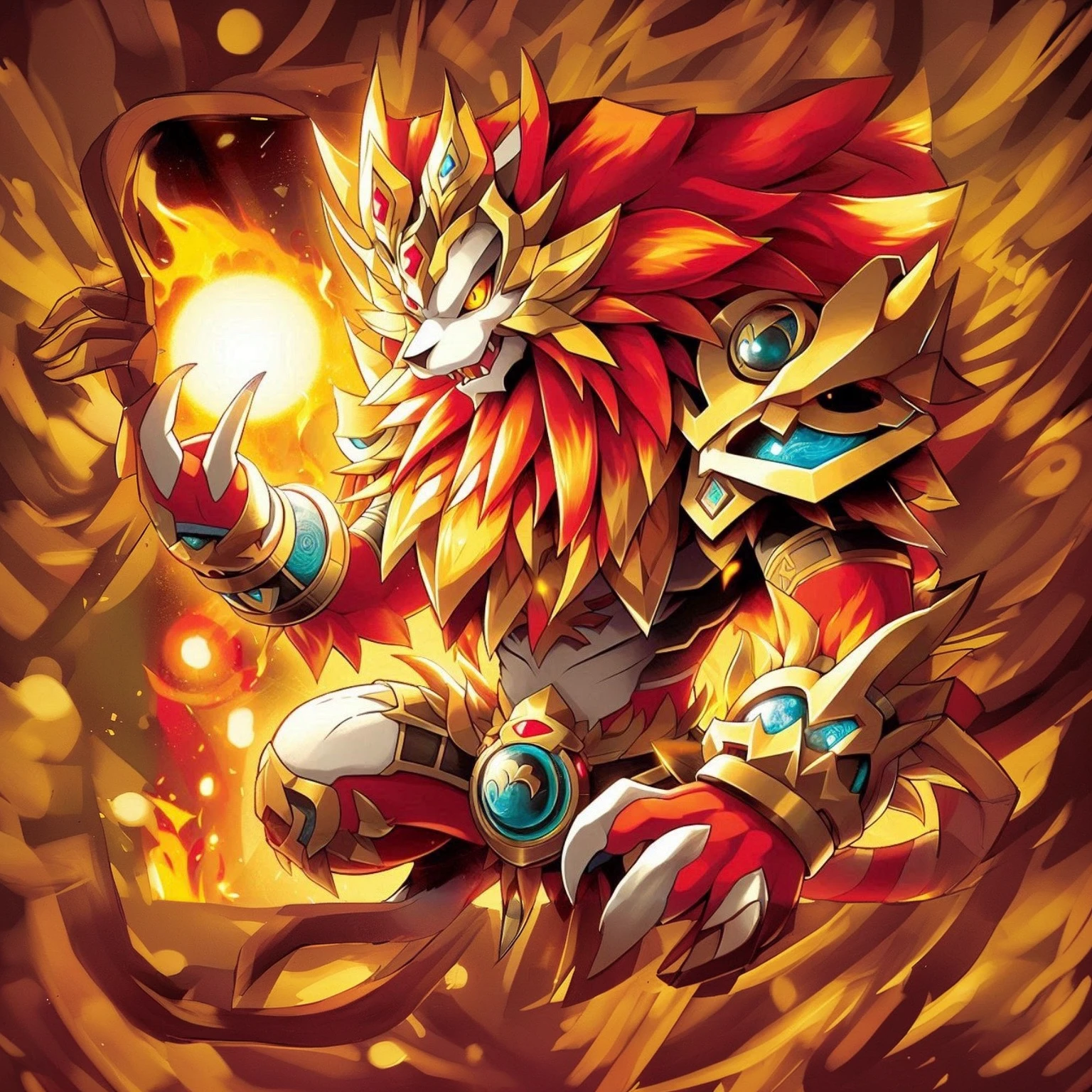 King lion