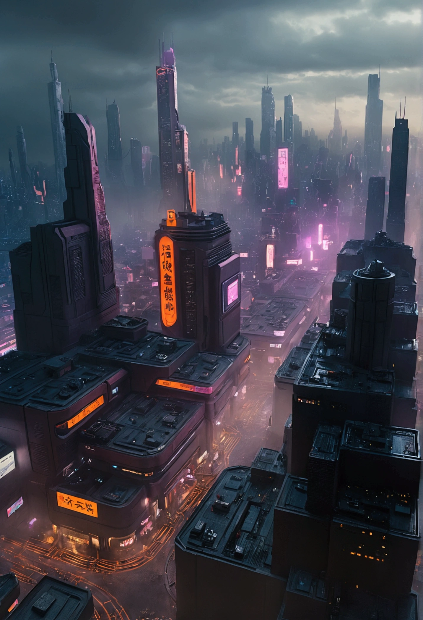 movie『Blade Runner 2049』Still image of a futuristic city. movie的な. 8k. hard disk. high quality.