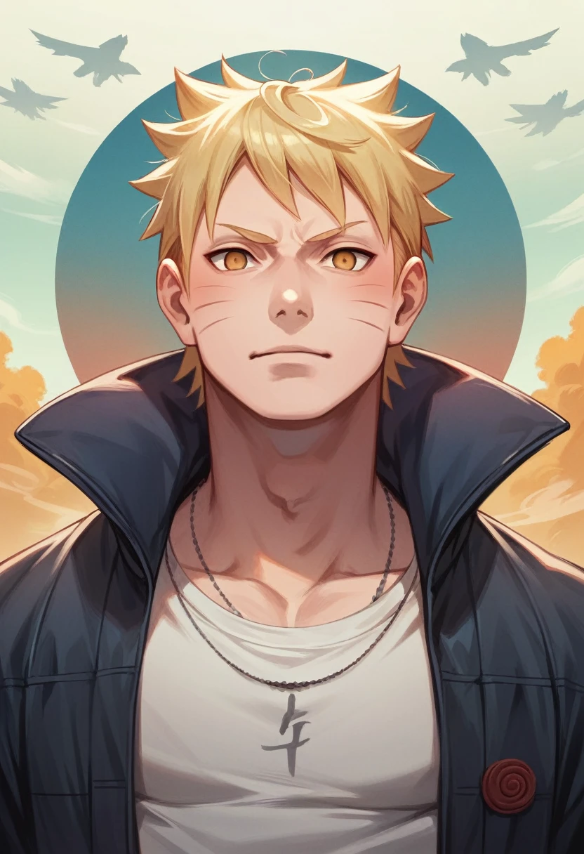 Naruto Huzumaki, front view, ultra detailed, UHD, masterpiece, super detail, highres, 4K