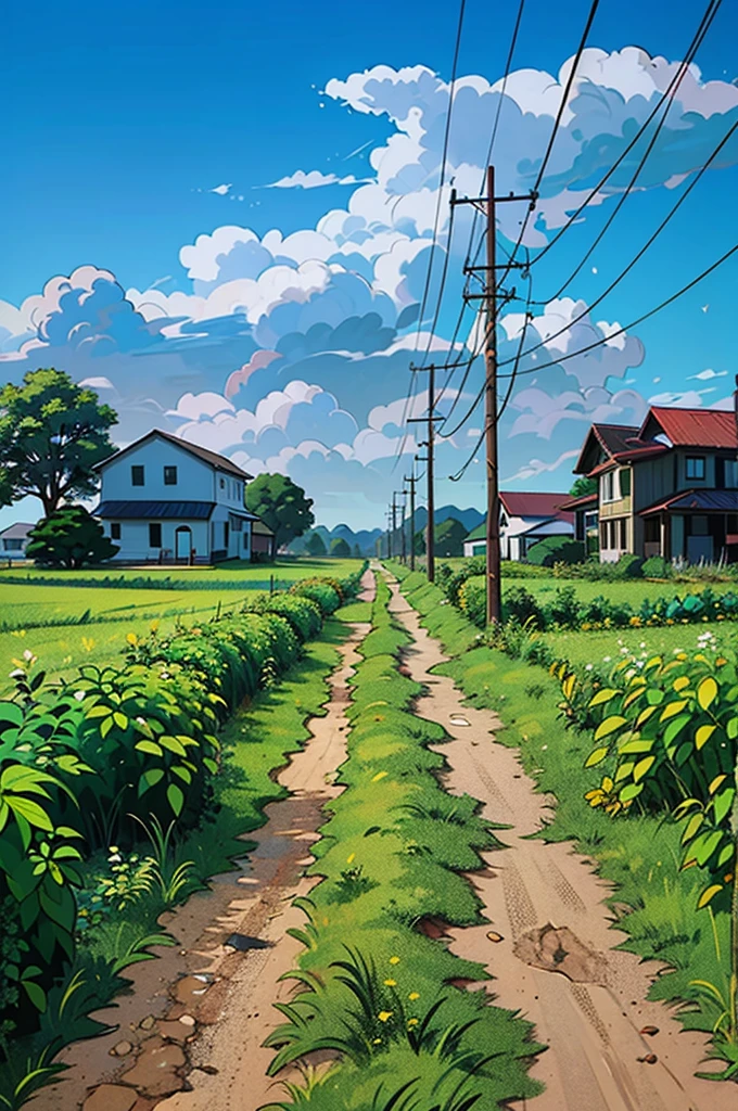 Rural dirt roads