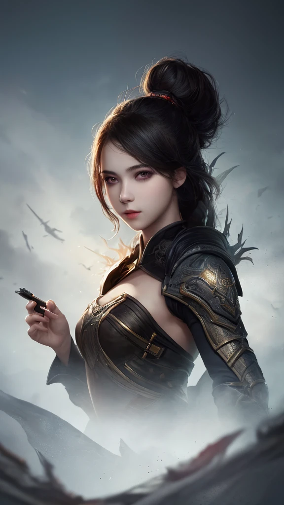 1girl,solo,masterpiece, best quality,fantasy,dark,shadow,
face is important,boy is important,eyes are important,ray tracing,The character is the main body of the work,(upper body)