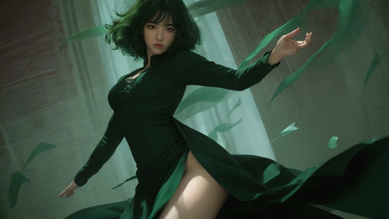girl in a black dress with a sword in her hand, tatsumaki from one punch man, artgerm and atey ghailan, tatsumaki, artgerm lau, ross tran style, krenz cushart and artgerm, style artgerm, stanley artgerm lau, artgerm and lois van baarle