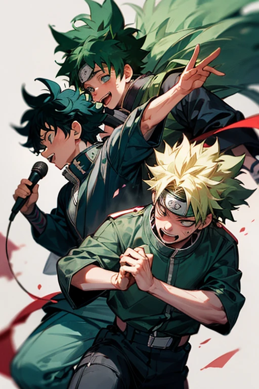 izuku and naruto famous singers