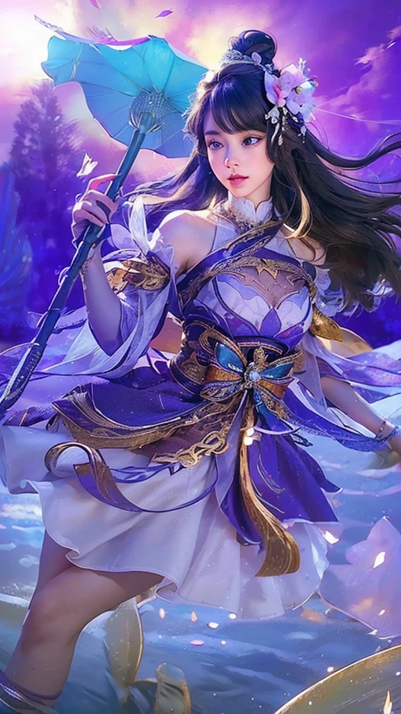 (best quality,4k,8k,highres,masterpiece:1.2),ultra-detailed,(realistic,photorealistic,photo-realistic:1.37),1girl,beautiful detailed eyes,beautiful detailed lips,extremely detailed face,longeyelashes,cute girl,flower crown,flowery dress,outdoor garden setting,colorful flowers,warm lighting,vibrant colors,serene atmosphere