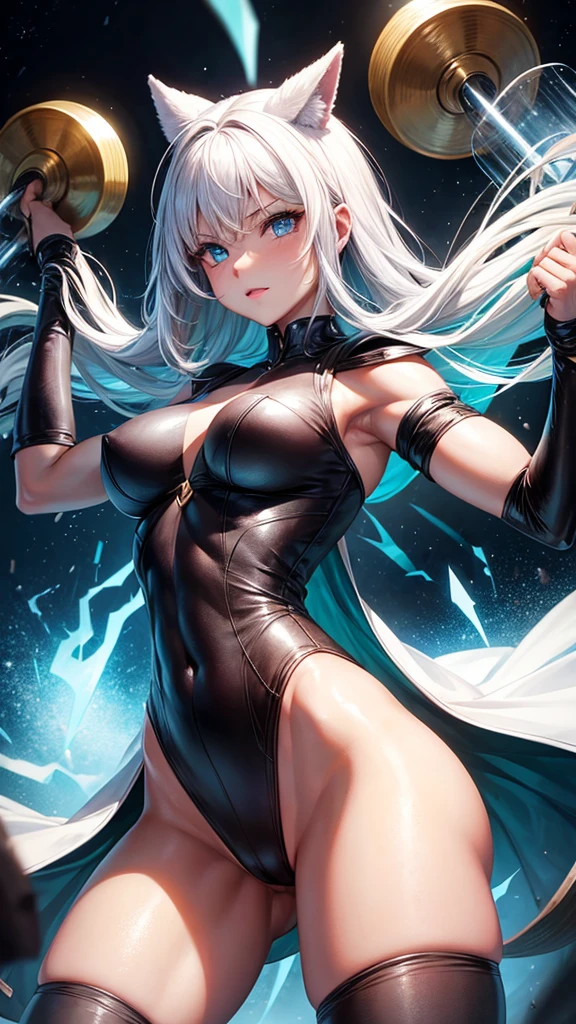 Woman with super strength