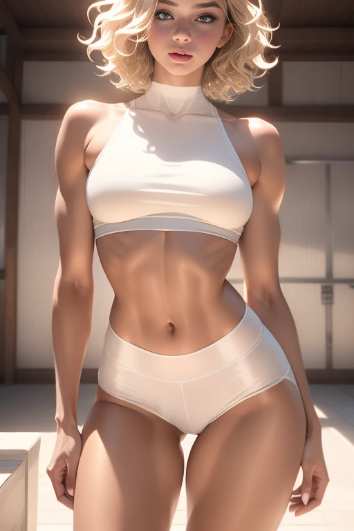woman, (Ashley o, Miley Cyrus), toned body, 18 years old, perfect body, fit body, toned abs, arm muscles, leg muscles, perfect breasts, perfect face, beautiful, (((pissing, piss, peeing, urine, urination, urinating))), (pink tight crop top, pink miniskirt), (stage, singing), best quality,extremely detailed,soft light,soft shadows, soft backlighting,(best image,best quality:1.5)