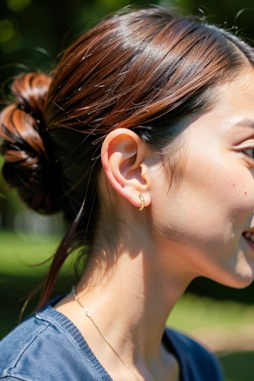 woman ear