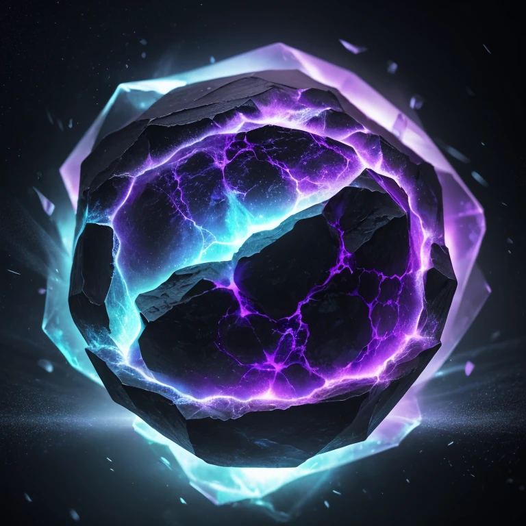 The Eldritch Core appears as a dark, crystalline orb, about the size of a fist. Its surface is a deep, swirling black with hints of purple and green, and it emits a faint, eerie glow. The core feels cold to the touch, and holding it for too long can make the user feel a sense of unease.