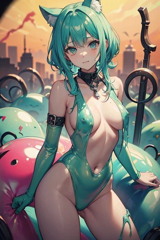 A stripping hell wrapped in colorful slime