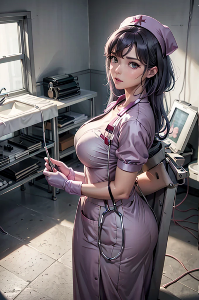 nurse uniform,hospital, latex nurse suit,nurses,busty,elbow gloves,labcoat,grey hair woman,red eyes , gigantic ,medical instruments,asian nurse,two nurses,speculum,examination room,oversize ,big ass ,strap on, lay on table ,legs spreaded,giving birth,gyno chair , dentist,Milf,latex,pink uniform,oversize breasts