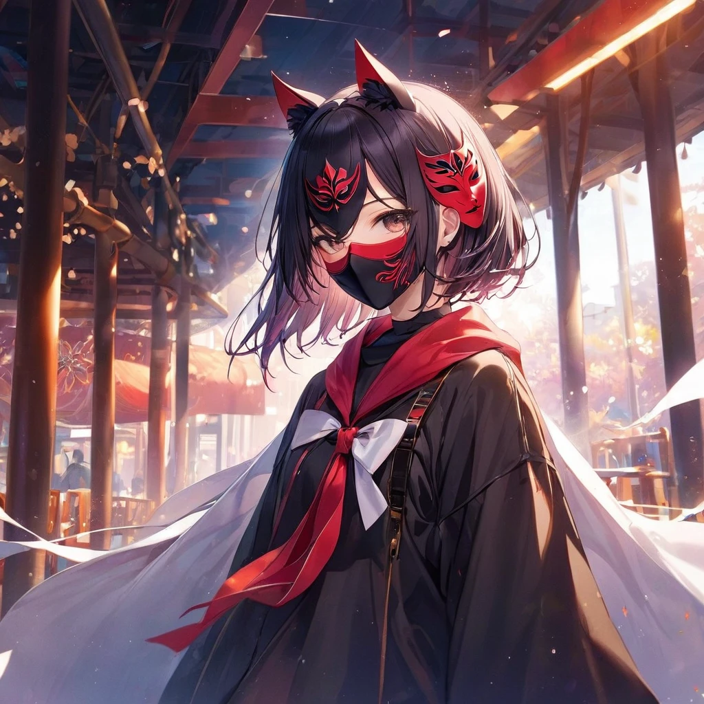 Masked Girl, I can't see your face