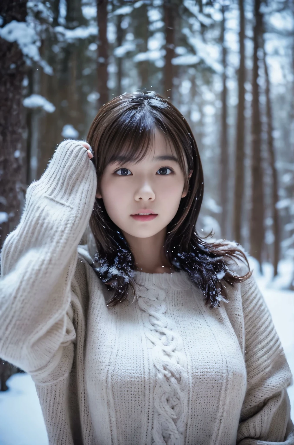 One girl, chest, 大きなchest,