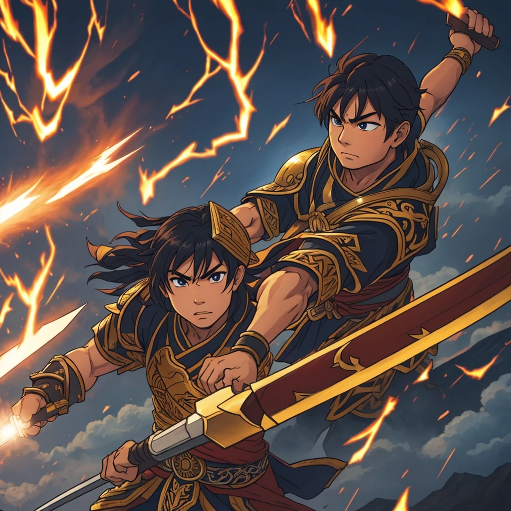 Thunder Warrior、A strong and experienced warrior、'Lightning Art. Can deal great damage to enemies, Have special abilities to advance on the combat course