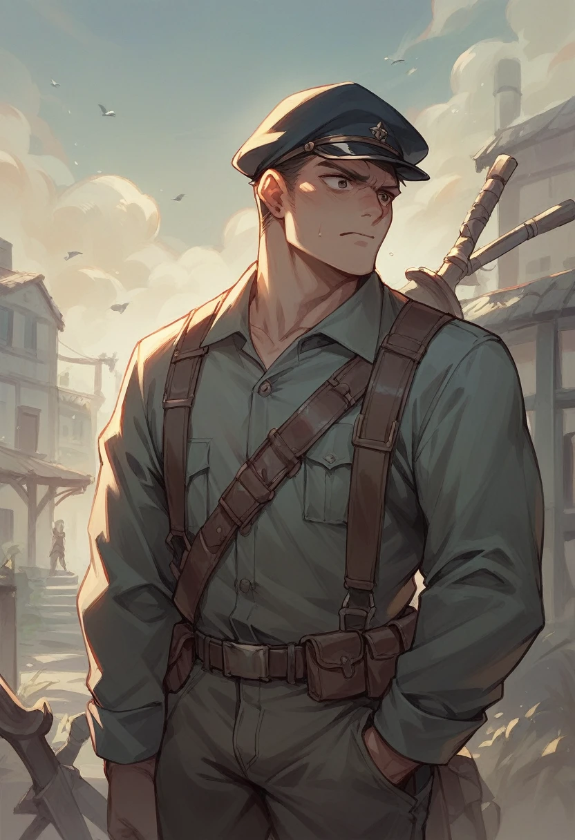 Someone dies in the war that is taking place in the novel.