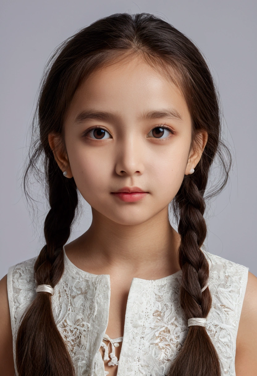 (8K, RAW photo, Best quality, Masterpiece:1.2), 1girll, Simple background,