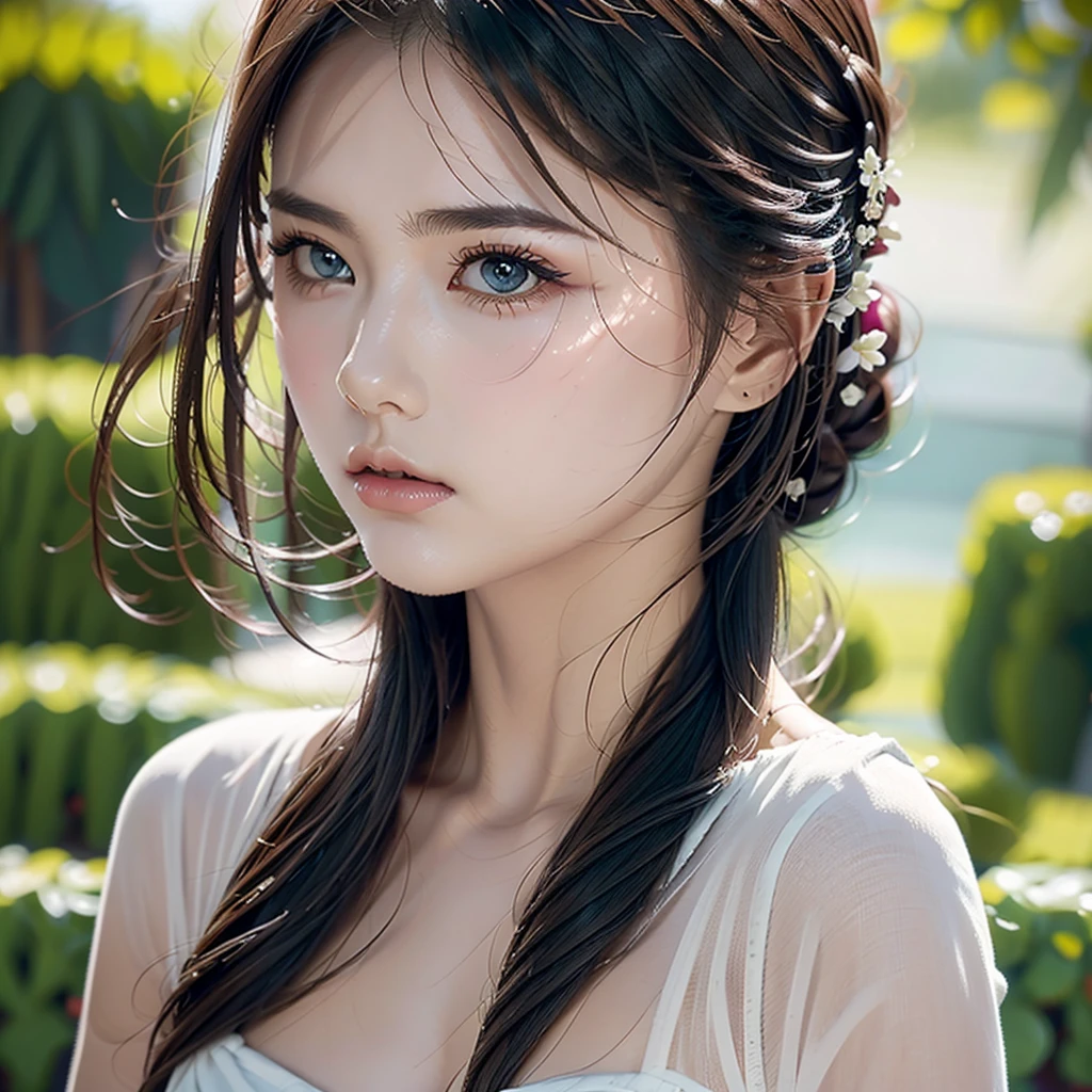 Creative hair styles and colour , beautiful 
