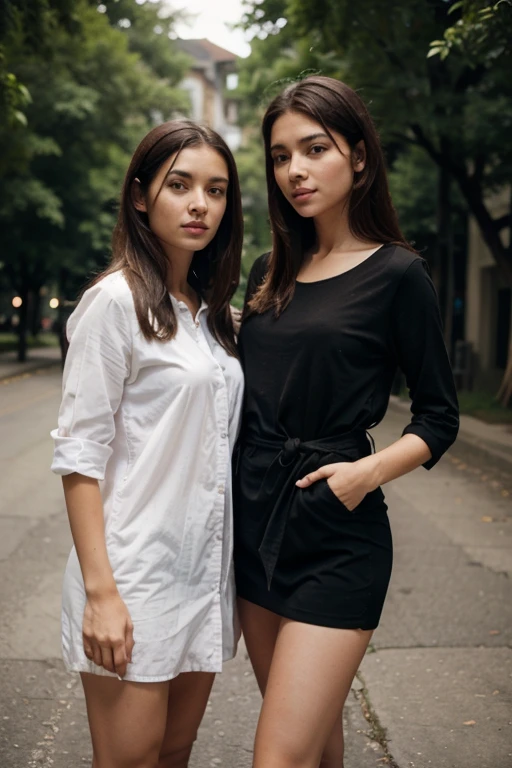 Woman and girl,