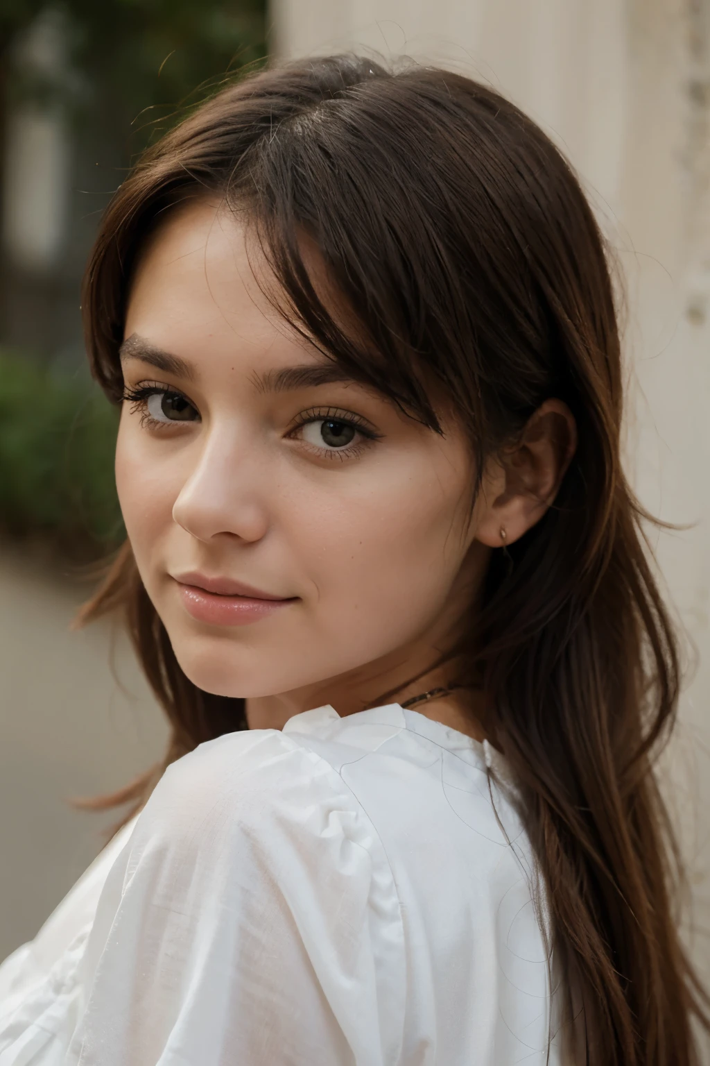 Portrait de belle fille 