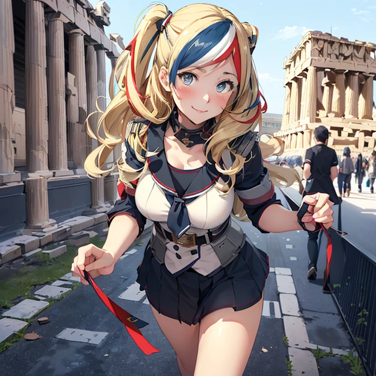 (Commandant Teste,Kantai Collection:1.4)
,(masterpiece:1.4),(best quality:1.4), (high quality:1.4),(hyper detailed:1.4),(exquisite:1.4), art CG,8K,1girl,solo,
blush,smile,(sexy pose:1.4),(Parthenon Kitten taking a walk in the Parth:1.4).