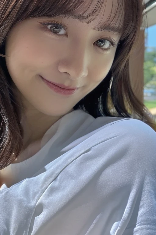 ((Highest quality, 8k,)), Browsing Caution,Similar to Kasumi Mori ,front, Heavy chest, charm, Accurate手足, First Person View, (masterpiece:1.3), Realistic, photo-Realistic, RAW Photos, Beautifully detailed face, Pale skin, Detailed hair texture, Perfect body, Beautiful Face, Accurate, Anatomically correct,Natural neck length, (Beautiful Hそしてs), (Fair skin:1.2), (Highest quality:1.4), finely,(とてもBeautiful Faceのディテール), (Big Breasts:1.4),