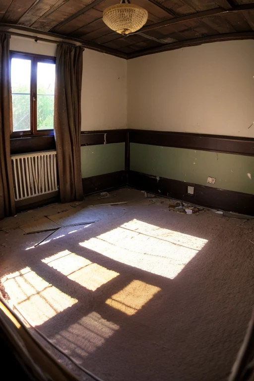 Abandoned house、Bedroom