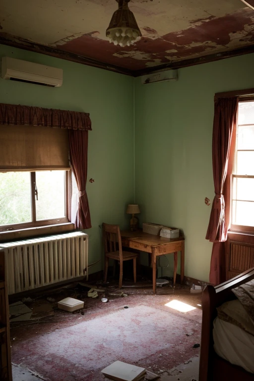 Abandoned house、Bedroom