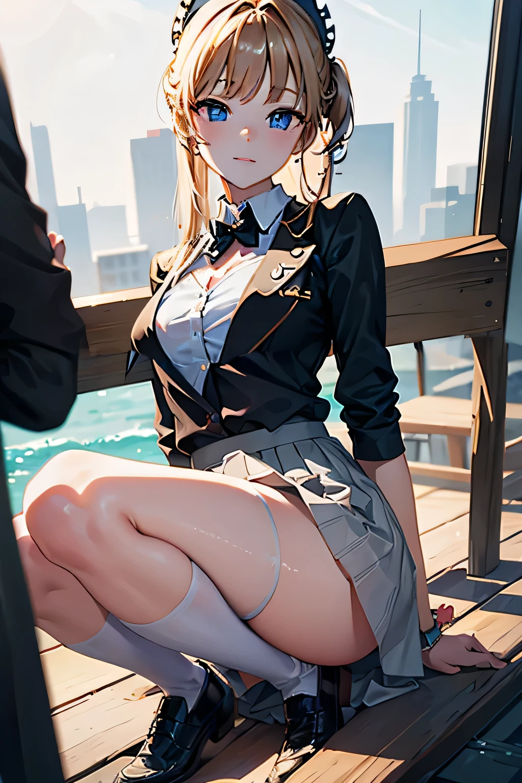 very small skirt with details