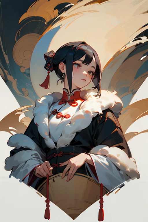 ((best quality)), ((masterpiece)), (detailed),1 Girl,Chinese style,Beautiful
