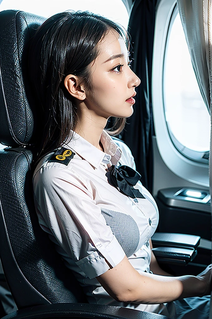 profile　stewardess　Cabin attendant