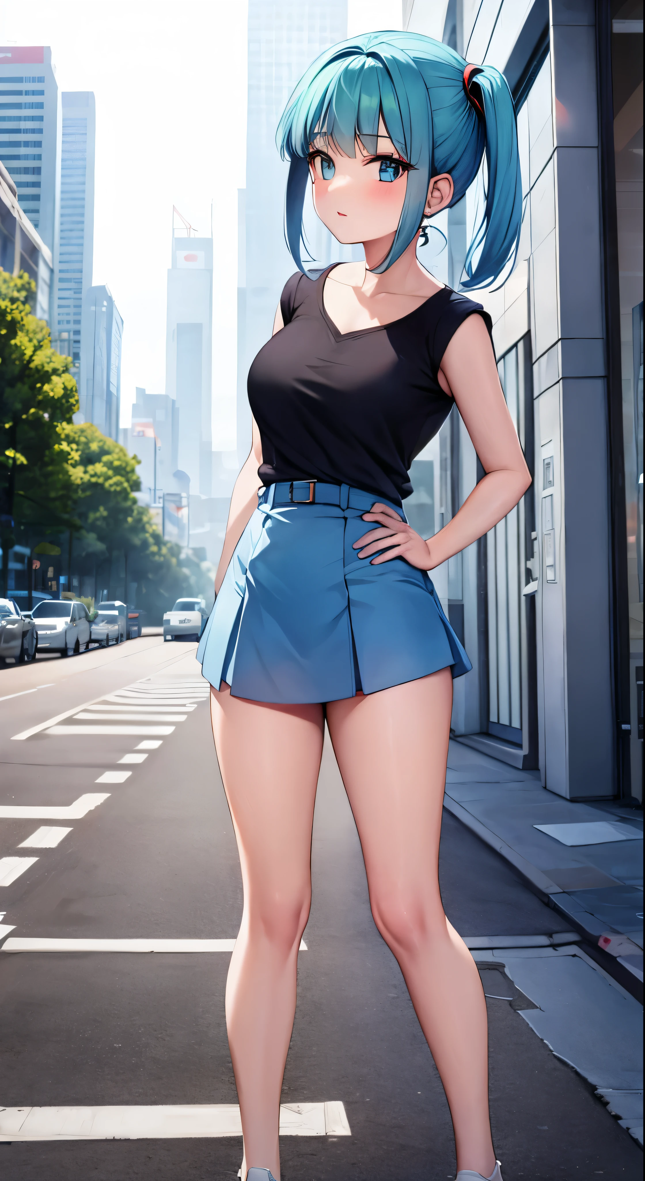 Bulma,short skirt,surtian