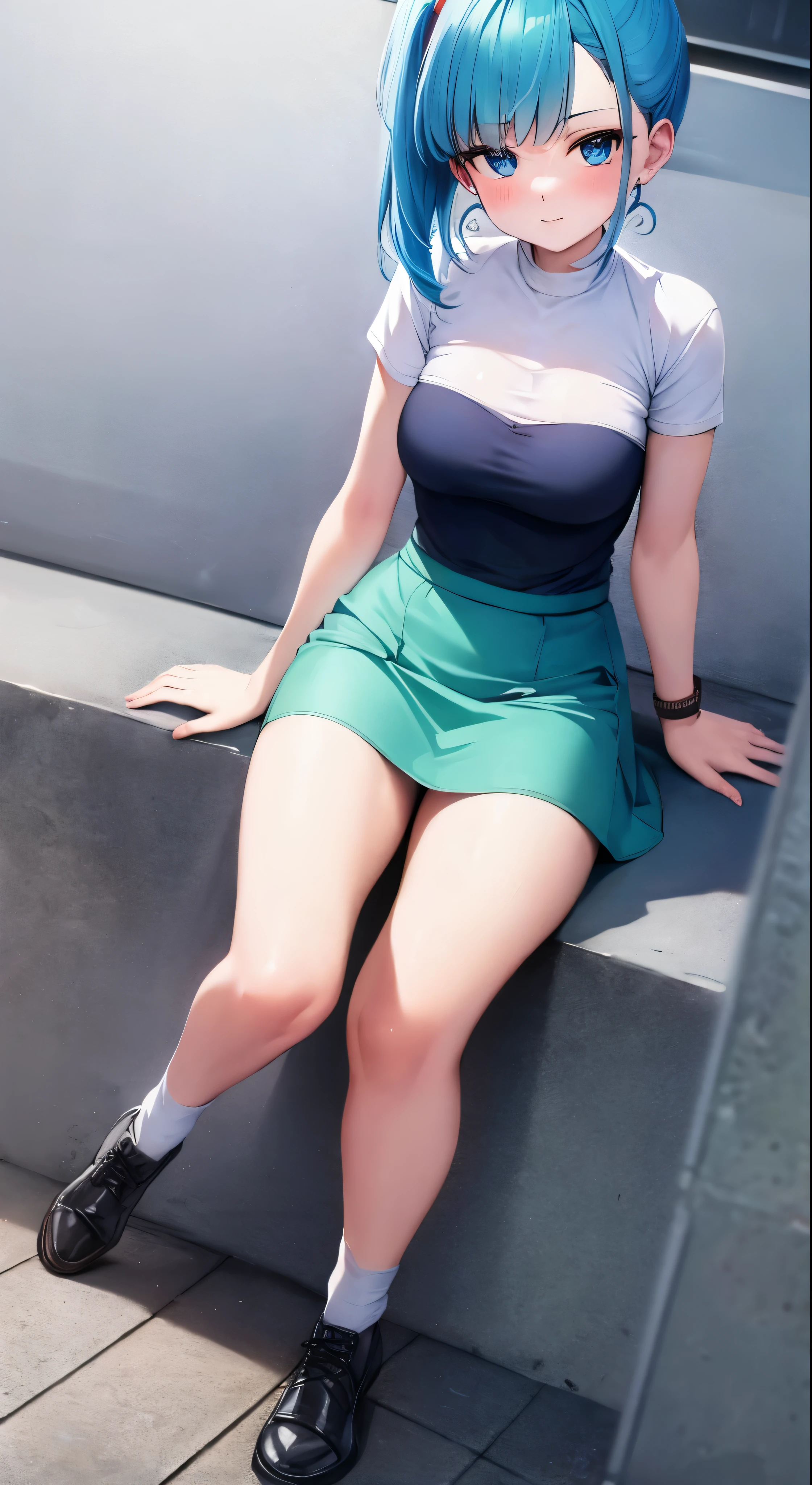 Bulma,short skirt,surtian