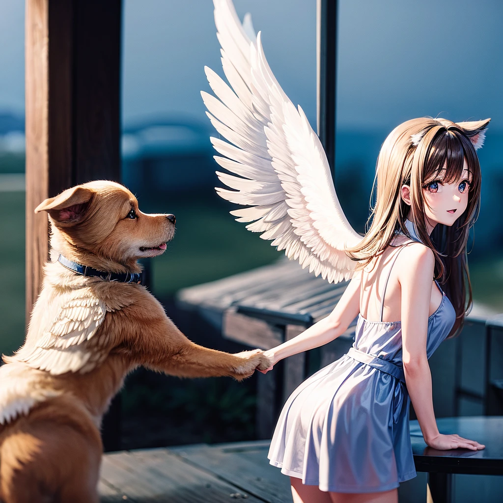 Angel dog