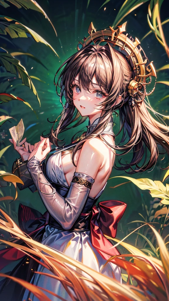 Masterpiece, best quality, (very detailed CG unified 8k wallpaper) (best quality), (best illustration), (best shade) nature harvest wheat, super meticulous , cute couplein the field near river japanese anime