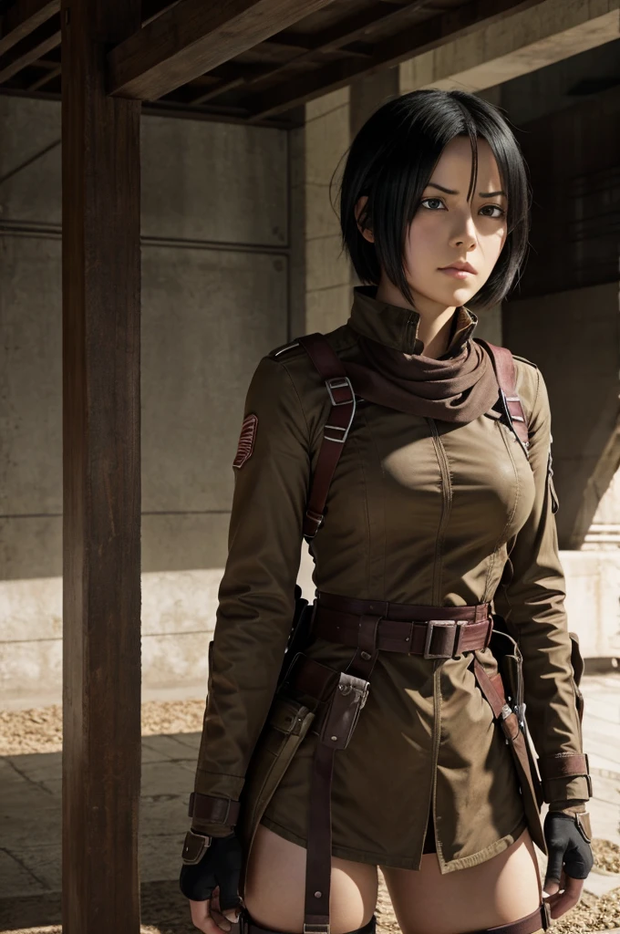 Mikasa Ackerman from attack on Titan, 