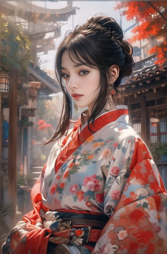 Red tint, Avant-garde, Murder Mystery, The world of Kyusaku Yumeno, picaresque, Taisho Romance, In the Imperial City of Tokyo, A fantastic atmosphere, Fashion model Sayoko Yamaguchi, 1人のBeautiful bob cutの女性が立っている, mysterious beautiful woman, Beautiful bob cut, Very sharp beauty, A woman from a distinguished family in the 1920s, pretty much beautiful face, Sharp eyes with slit length, Very delicate and beautiful eyes, Captivating woman, Very stylish woman, Elegant and noble beauty, Beautiful and stylish red kimono, A woman who looks about 27 years old, Five fingered hand, Gorgeous and luxurious, Chen Yifei, Female painting, Vivid and colorful paintings, Glamorous and luxurious, eiko ishioka, yuuki hagure, Ishida Sui with black hair, takeyuki kanda, inspired by Miwa Komatsu, Kazami Yuuka, Yoshitomo Nara, Yaoi Kasuma, Akiko Takase, Kazue Kato, Paintings from Nakahara Nantenbo, tumbler, What is it?, kimi takemura, For whom??, Yoshitomo Nara, chiho ashima, Aoi Ogata, kiyoko suzuki, Ishida Sui with black hair, Chen Yifeiに影響を与えた作品, Works that influenced Francesco Hayes, Inspired by Hendrik Terbruggen, Jean=Works that influenced Auguste Dominique Ingres, Works that influenced Liu Jun, Jean=Works that influenced Auguste Dominique Ingres, artwork in the style of Switzerland, by ヤン・J, Switzerland, Beautiful Art UHD 4K, Detailed painting 4k, Beautiful digital art, Beautiful artwork illustration, Switzerland masterpiece, By Chen Yanjun, Lee Song, Highest quality, The perfect angle, Perfect composition, Best Shot, Official Art, Cinematic Light, Figurative art, Beautiful and expressive paintings, Beautiful artwork illustration, wonderful, Cool Beauty, clear, Muromachi Fantasy, mysterious, Highest quality, Official Art, Extremely delicate and detailed painting style, Beautiful and subtle effects, Elegant and beautiful painting art, The pinnacle of painting beauty, Perfect light, Perfect composition, The perfect angle, Perfect subject, Best Shot, Female Solo, Sharp contours, Face close-up