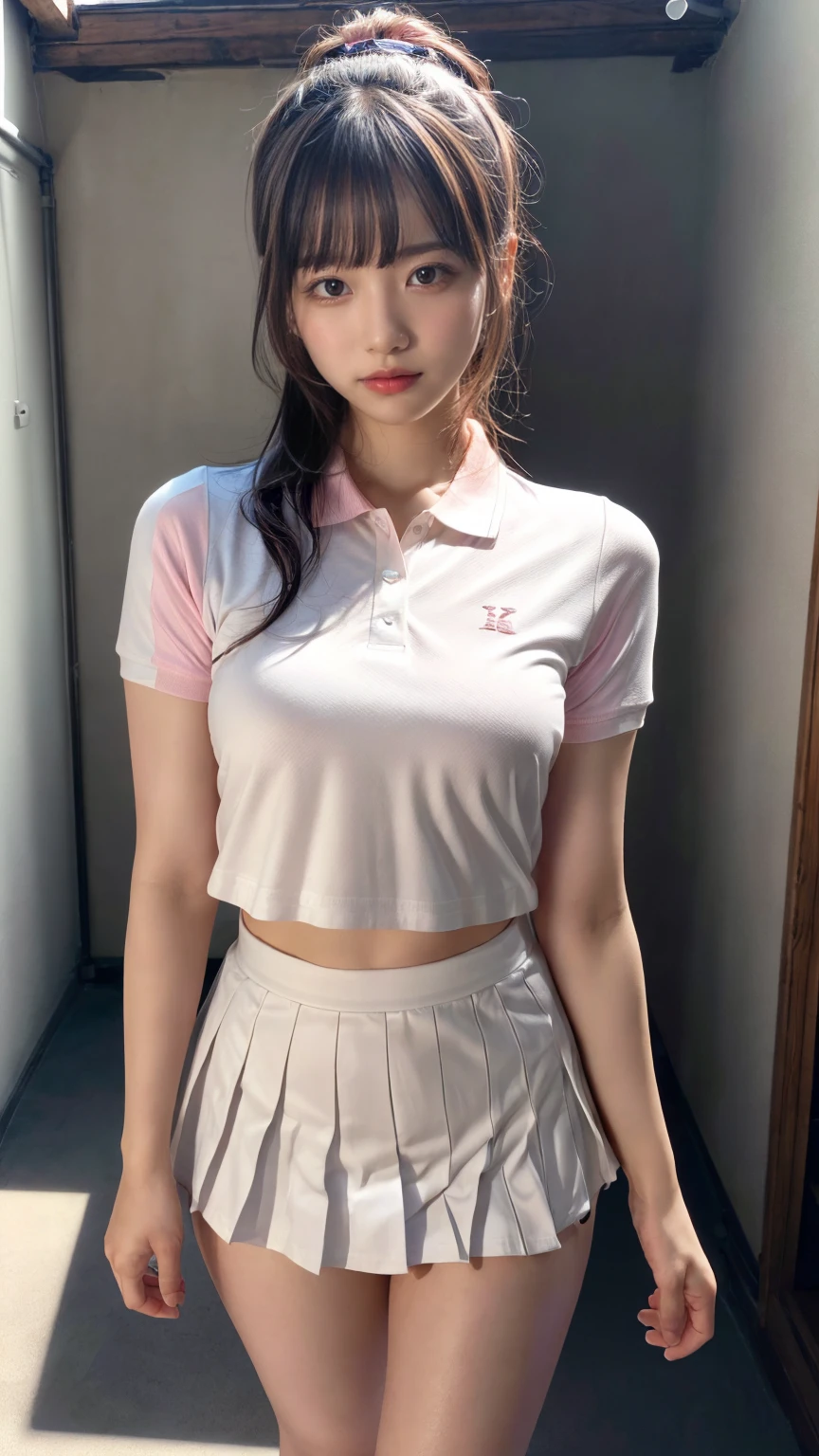 Flowers fill the walls，(Best lighting:1.2，Cute Chinese girl:1.2，[White dress:1.3]，Whole human body，Beautiful dance moves，Wearing a pink long silk bandeau dress，Colorful flower wall，Poster level，Flowers on the walls are not crowded，Elegant and colorful:1.1，Bright and moving:1.1，[Ultra-detailed:1.2+Dynamic pose+Delicate:1.2]，)，sexy for，Temptation of the，Big chest，Pout，Smile with，The sides are flanked by five-colored flowers，On the walls are pink hydrangeas，Rose flower，Small colored chrysanthemums，The background wall is a wall of flowers predominantly pink