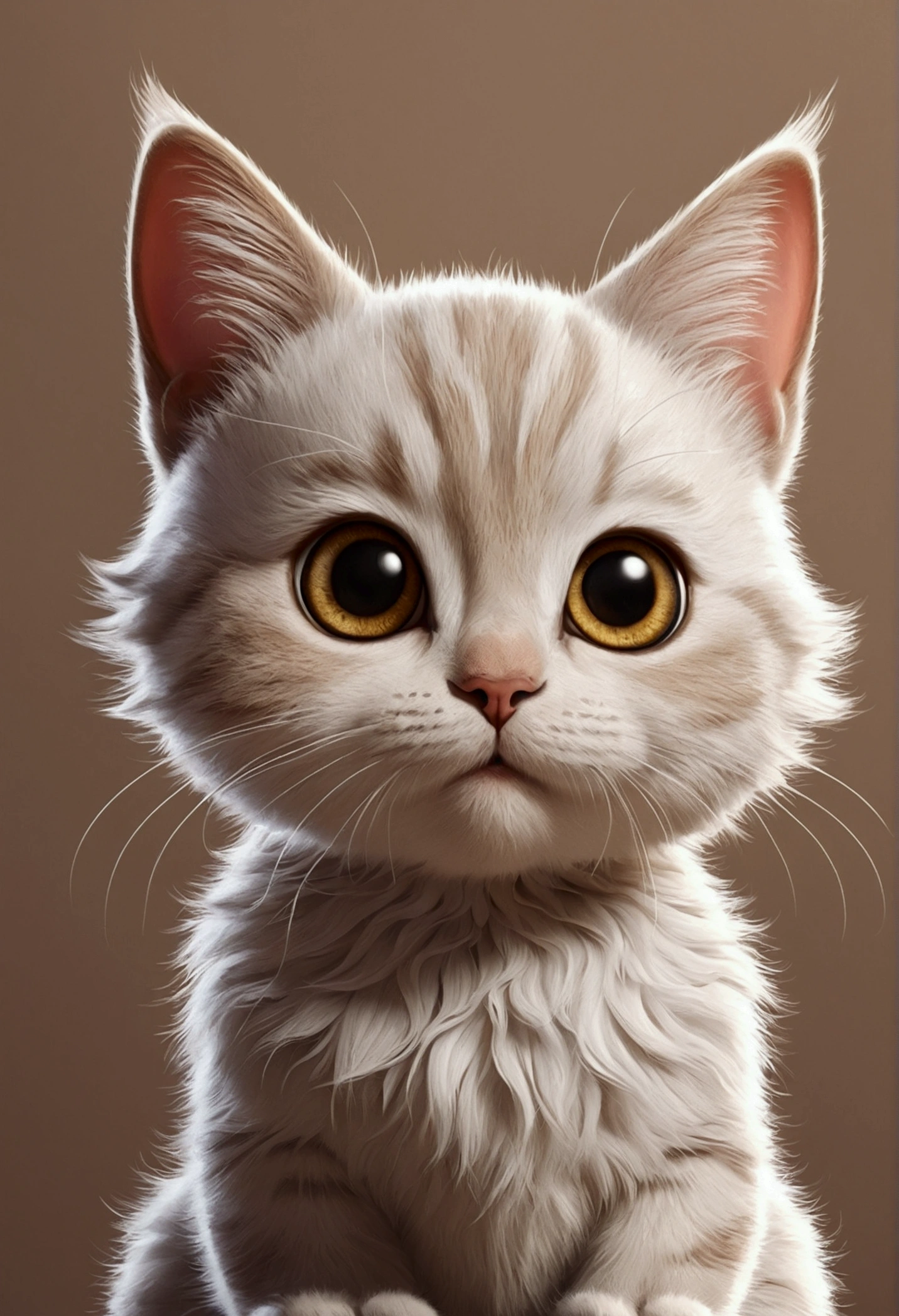 a cute Cat , cartoon , artwork , animal , high quality ,Cat .