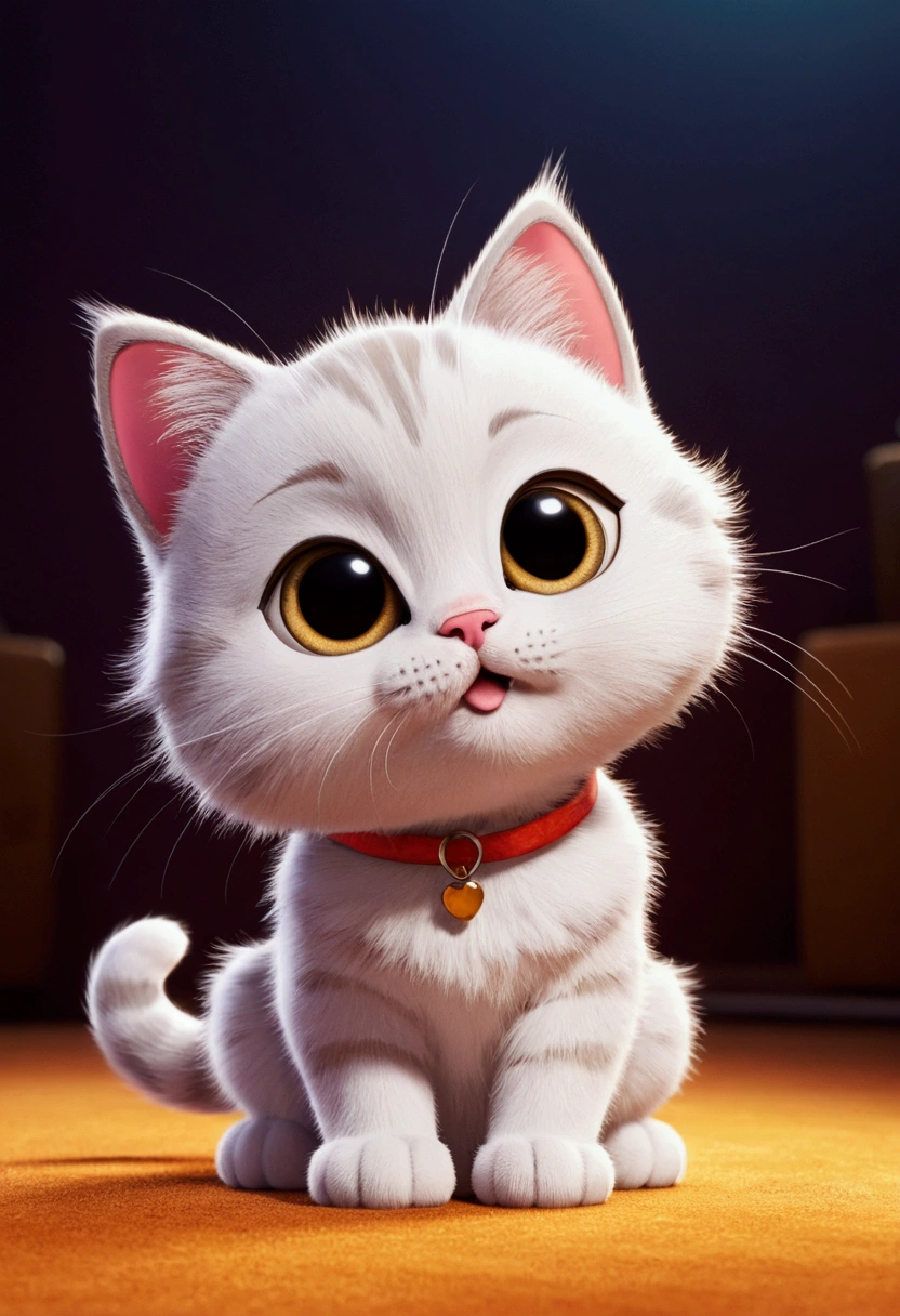 a cute Cat , cartoon , artwork , animal , high quality ,Cat .