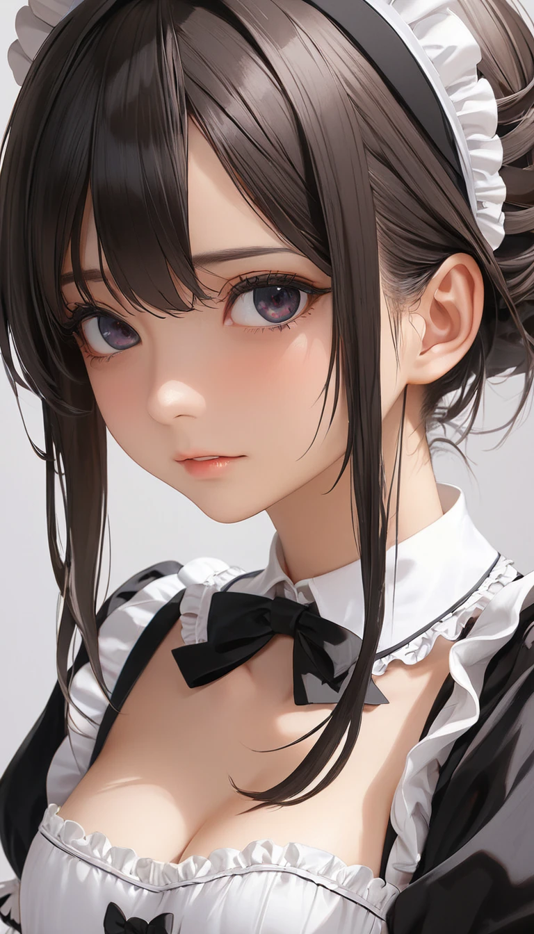 masterpiece, Highest quality, One girl, Hollow Eyes, Hollow, Maid