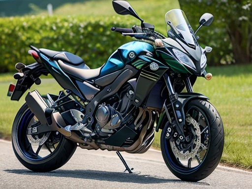 YAMAHA motorcycle,KAWASAKI motorcycle, Japanese female