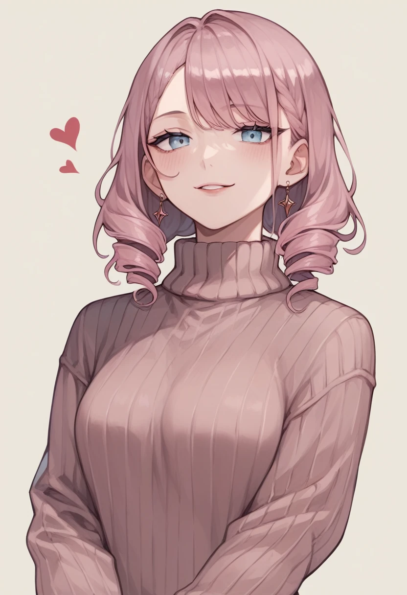 Girl,hair long dark pink messy,eyes red,sweater black,short gray pose curvada cercada numa parede,meias pretas,cara smug,background banheiro,bunda curvada,seios grandes