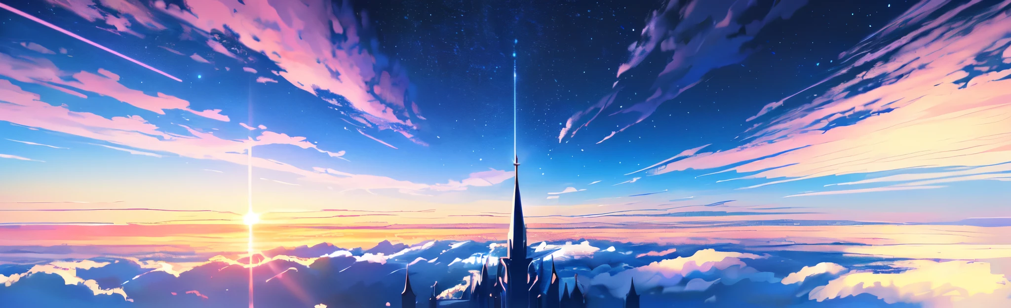 Heavenly background design