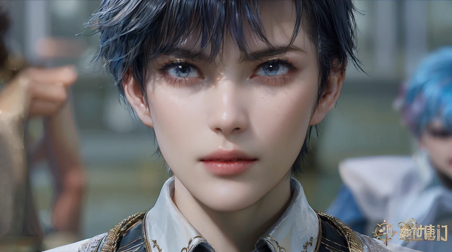 143
(20 year old woman), (Surreal), (High image quality), ((Beautiful hairstyle 46)), ((short hair:1.46)), (Buttons:1.1), (lipstick)