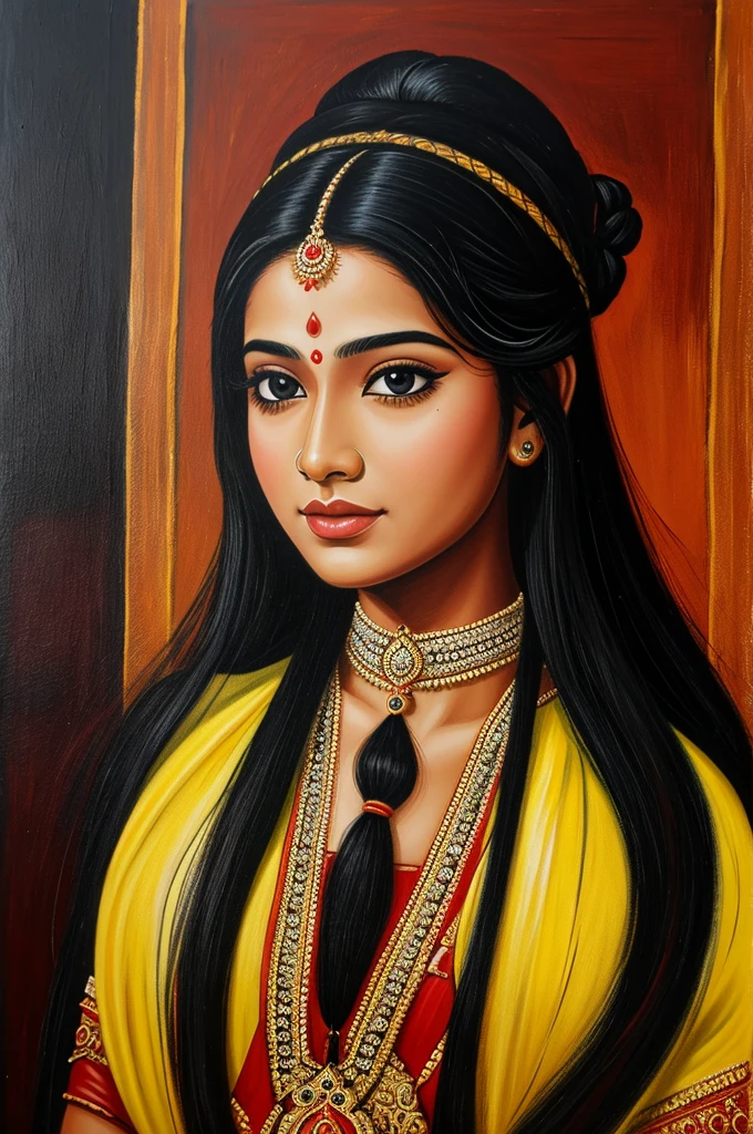 Shiv parwati painting 
