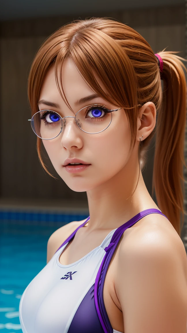 erinanakiri, erina nakiri, long hair, orange hair, (purple eyes:1.1), hair between eyes, frown, angry,
BREAK (competition swimsuit, glasses, highleg, highleg swimsuit, one-piece swimsuit, ponytail, swimsuit, whistle, whistle around neck, white one-piece swimsuit ,ponytail:1.2),
BREAK mature female, sexy woman, shocked, blush, cum on face, cum drooling from mouth, cum: 1.5, perfect proportions,
BREAK (masterpiece:1.2), best quality, high resolution, unity 8k wallpaper, (illustration:0.8), (beautiful detailed eyes:1.6), extremely detailed face, perfect lighting, extremely detailed CG, (perfect hands, perfect anatomy),