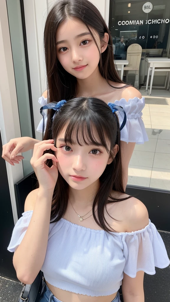 Cute Girls､high school girl､Idol､See-through､Off the shoulder