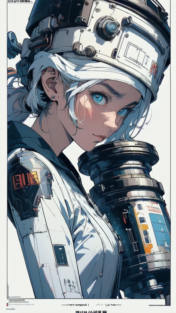 (((masterpiece, highest quality))),(((solo:1.2))),(((1girl:1.2))),32k wallpaper, very detailed, poster, vintage science fiction,(((((geometric cinematic movie poster))))), ((bauhaus)),(shape),(((abstract))),(mid century modern),movie poster,(((((portfolio))))),(((((Close-up))))),(((((bust up))))),((((more various angle)))),((((highlight)))),((((heterochromia)))),(((complete. detailed face))),((((Extremely talented)))),(((((most complecated futristic machine))))),(Colorful color scheme),(((detailed unlimited mechanic complete equipment ))),(((Absolutely white background)))