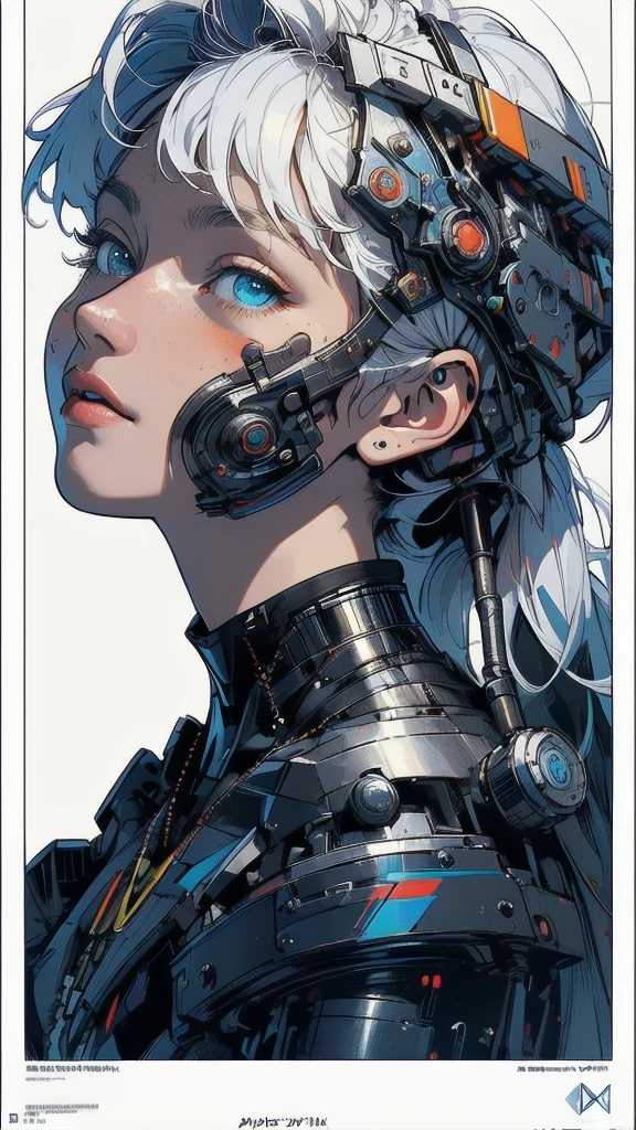 (((masterpiece, highest quality))),(((solo:1.2))),(((1girl:1.2))),32k wallpaper, very detailed, poster, vintage science fiction,(((((geometric cinematic movie poster))))), ((bauhaus)),(shape),(((abstract))),(mid century modern),movie poster,(((((portfolio))))),(((((Close-up))))),(((((bust up))))),((((more various angle)))),((((highlight)))),((((heterochromia)))),(((complete. detailed face))),((((Extremely talented)))),(((((most complecated futristic machine))))),(Colorful color scheme),(((detailed unlimited mechanic complete equipment ))),(((Absolutely white background)))