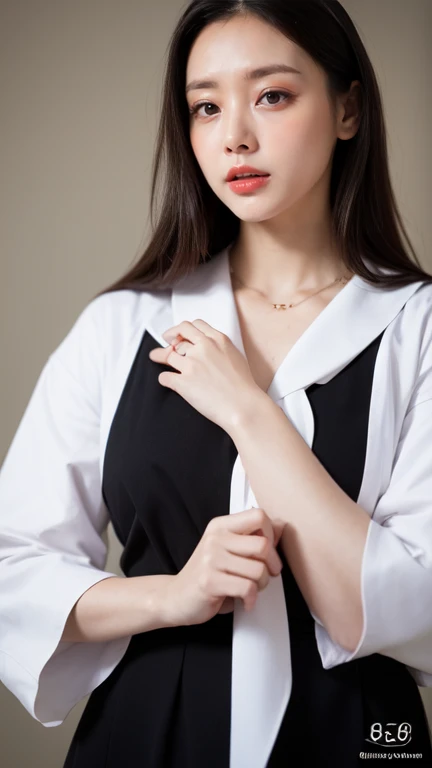 ((best quality, 8ก, Masterpiece :1.37)), (christian church), bare chest, wearing a nun's hat, position:Standing style, (girl christian nun), Beautiful face, Topping, 18 year old girl, black hair, Extraordinarily detailed face, Extraordinarily detailed body, proportional figure, smiling lips, Beautifully detailed eyes, Korean eyes, Fine nose, natural lips, ((smiling lips)), Smiling faces, wearing a nun's hat, jubba thobbe fancy, (Full body photo 1.1), view of the blue sky, pink nipples, ?????? body, (????? naked), realistic face, White lace panties